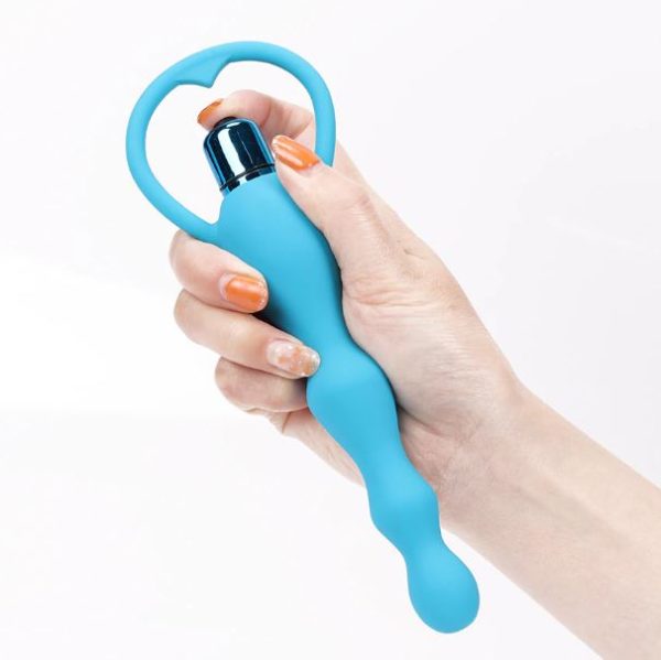 Pink Multi Beads Anal Vibrators - Anal Toys