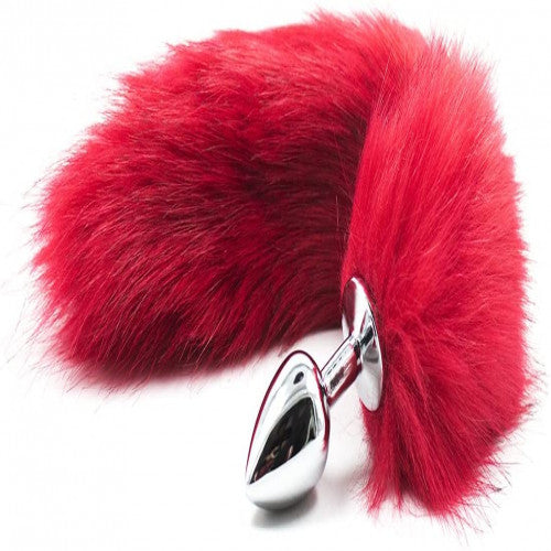 Fox Tail Butt Stainless Steel Anal Plug In India