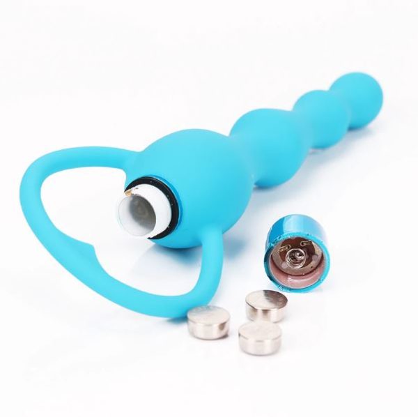 Pink Multi Beads Anal Vibrators