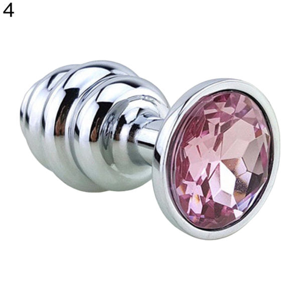 Spiral Beads Stainless Steel Metal Butt Plug Online